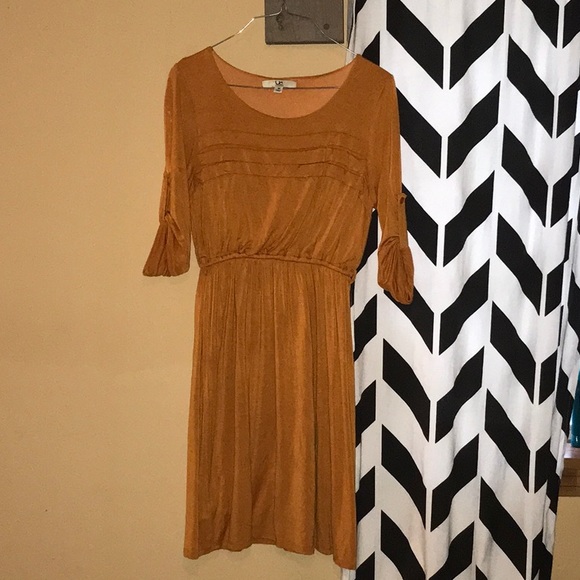 Dresses & Skirts - Mustard dress
